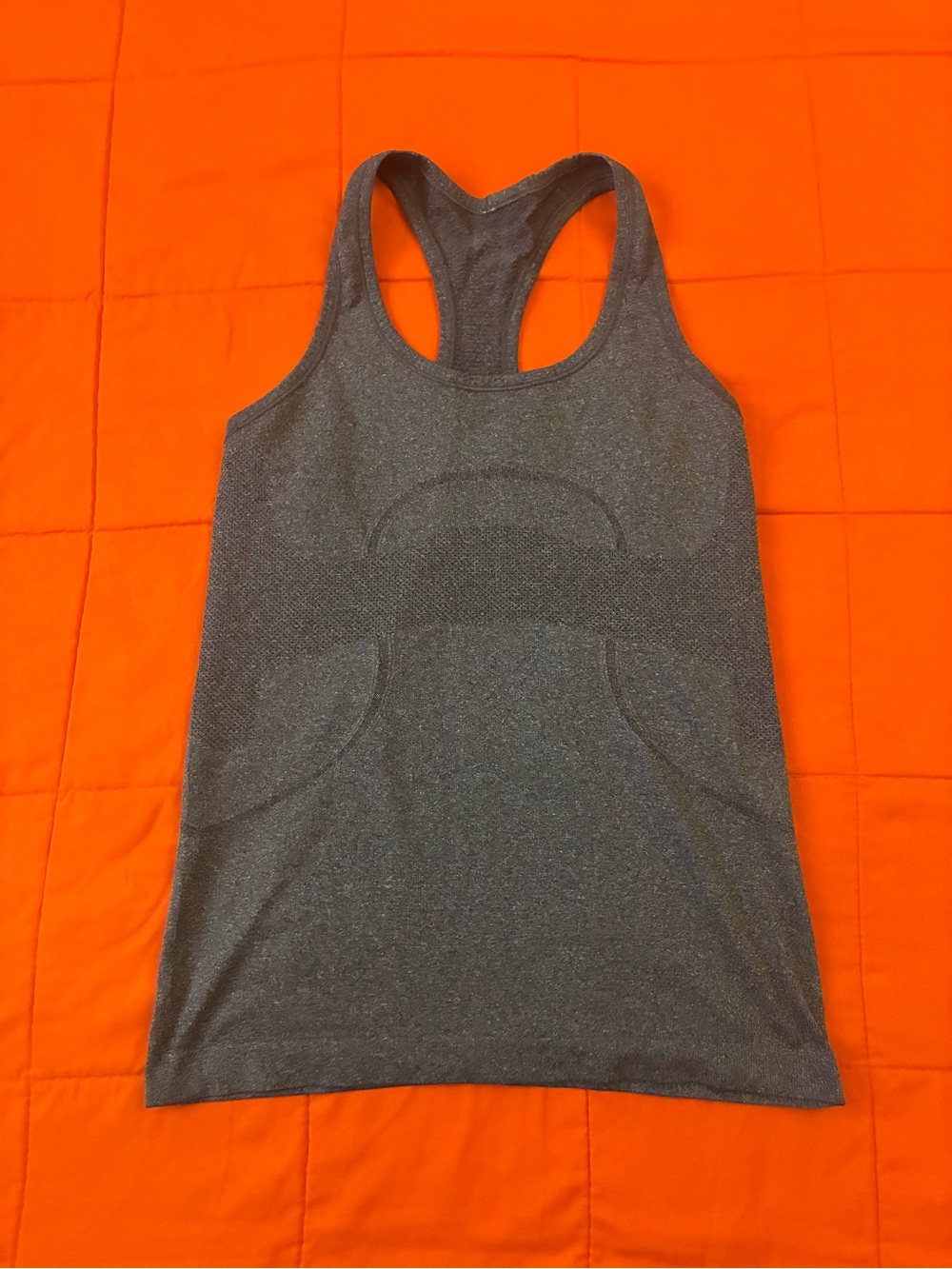 Lululemon Swiftly Shirt Womens 6 Gray Sleeveless Yoga Run racerback